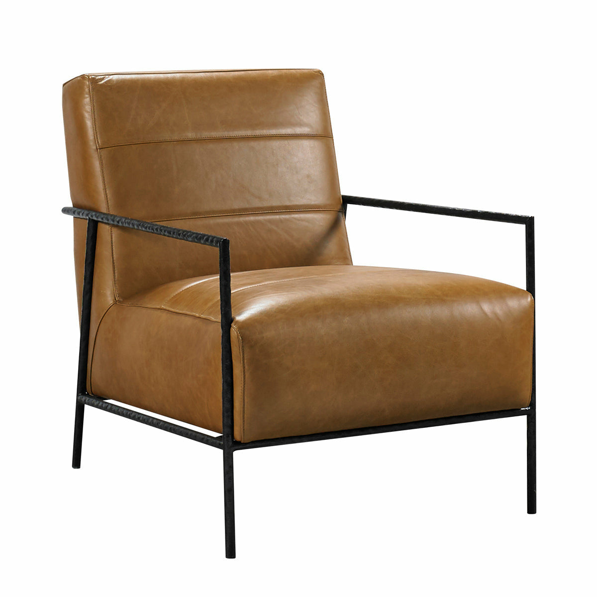 Camden Accent Chair Sahara Leather - Chapin Furniture
