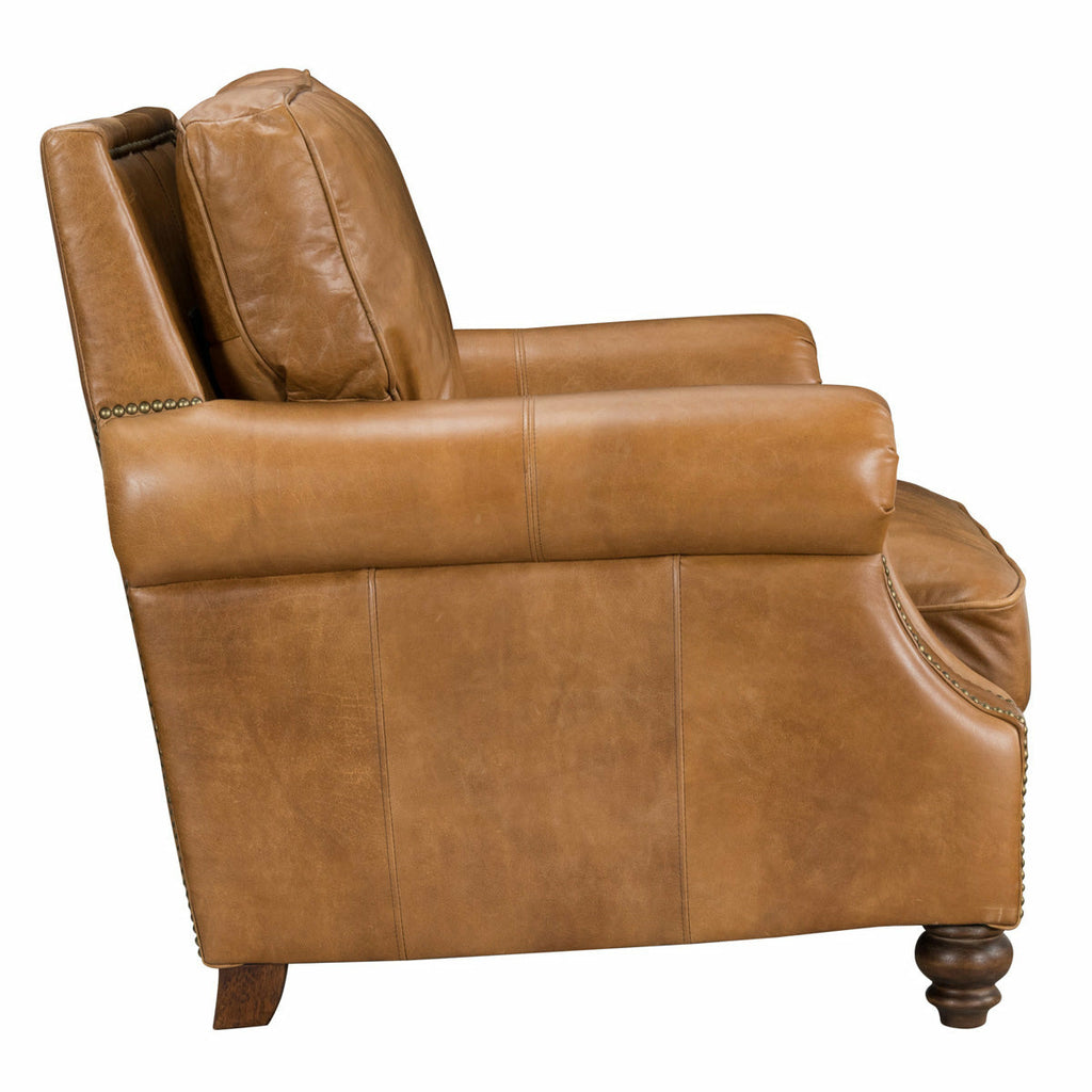 Nicholas Leather Club Chair - Chapin Furniture