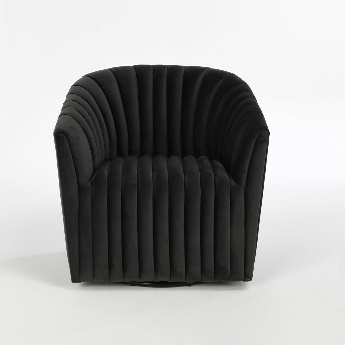 Arline Swivel Accent Chair- Gray - Chapin Furniture