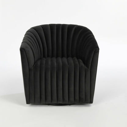 Arline Swivel Accent Chair- Gray - Chapin Furniture
