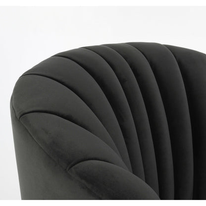 Arline Swivel Accent Chair- Gray - Chapin Furniture
