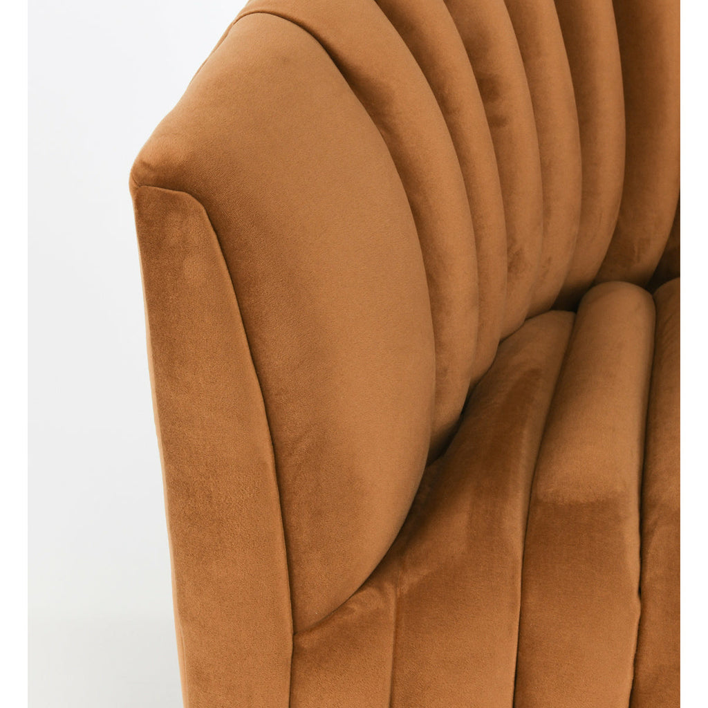 Arline Swivel Accent Chair- Bronze - Chapin Furniture