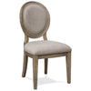 Sonora Upholstered Oval Side Chair- Set of 2 - Chapin Furniture