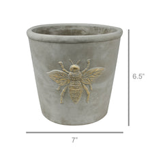 Bee Cachepot, Cement - Chapin Furniture