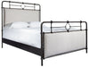 Curated Upholstered Metal King Bed - Chapin Furniture
