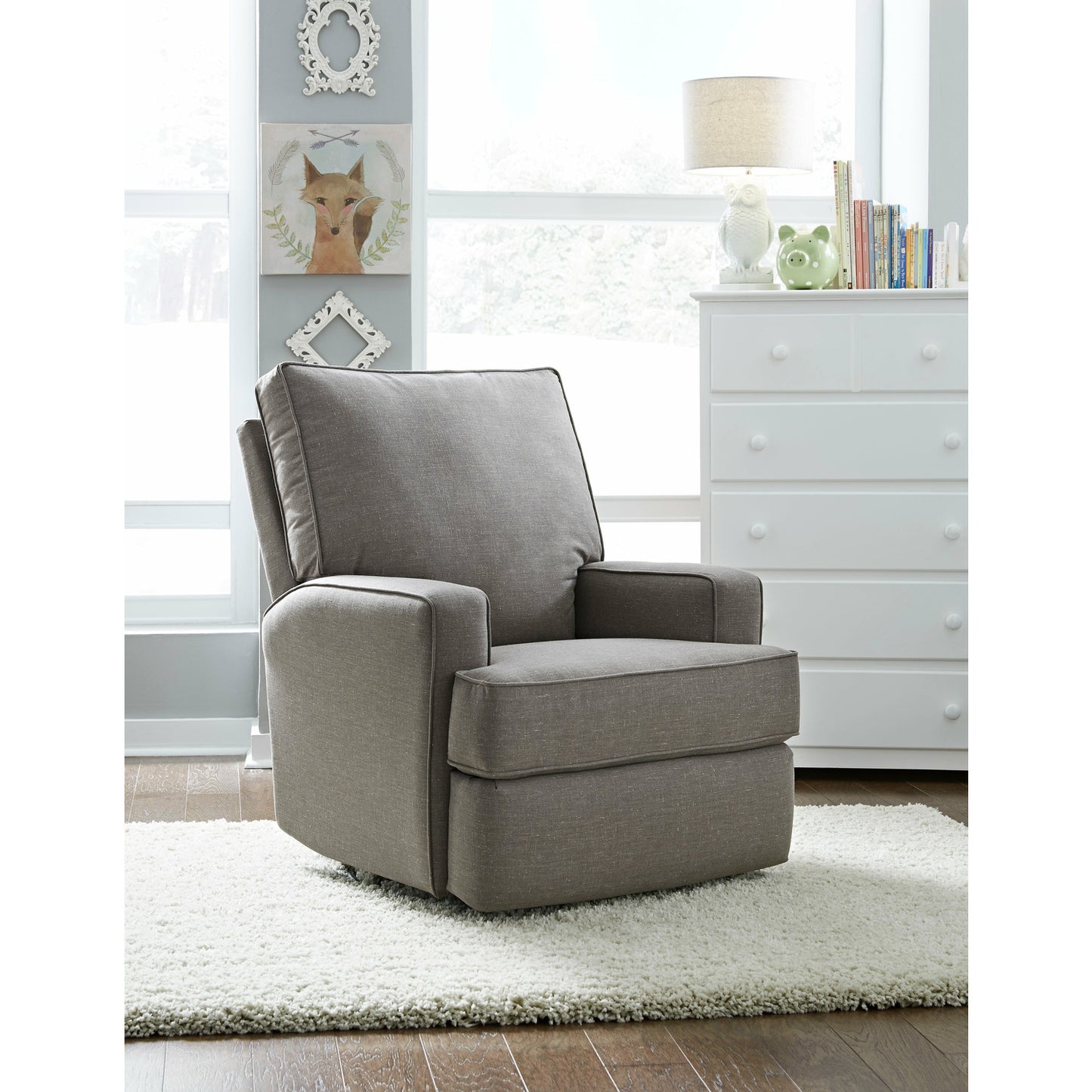 Kersey Swivel Glide Recliner - Chapin Furniture