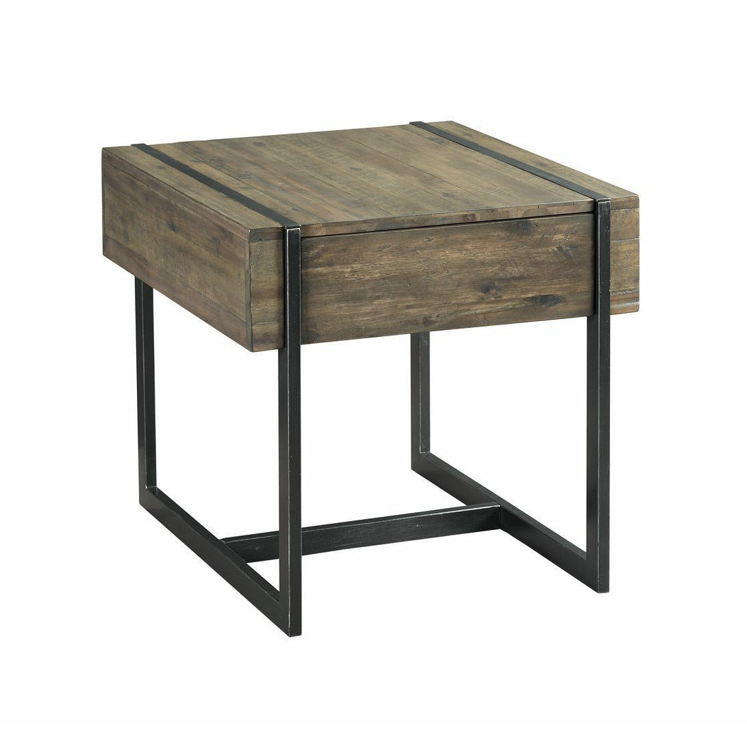 Modern Timber Rectangular Drawer End Table - Chapin Furniture