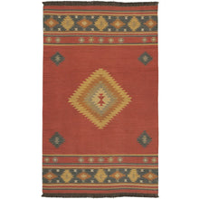 Jewel Tone Dark Red Rug - Chapin Furniture