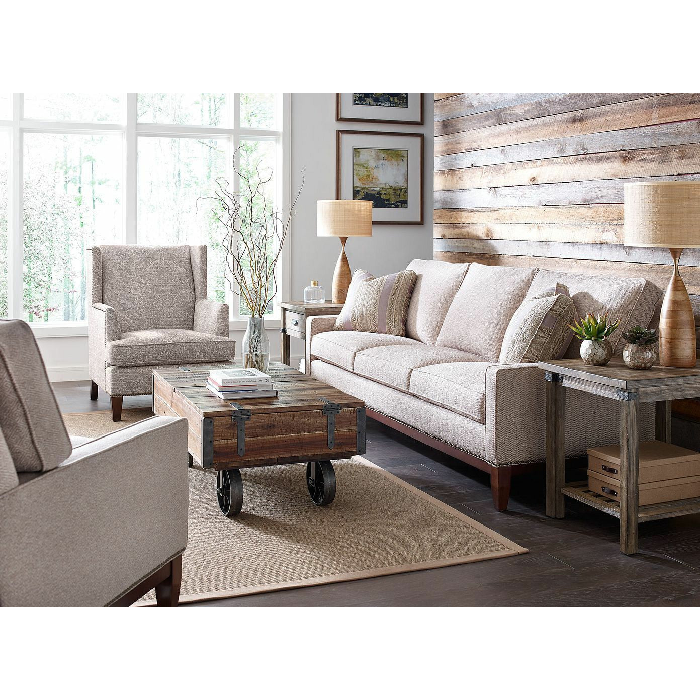 Industrial Cart Cocktail Table - Chapin Furniture