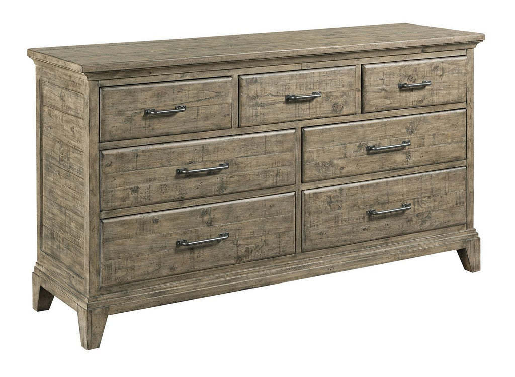 Plank Road Farmstead Dresser- Stone - Chapin Furniture