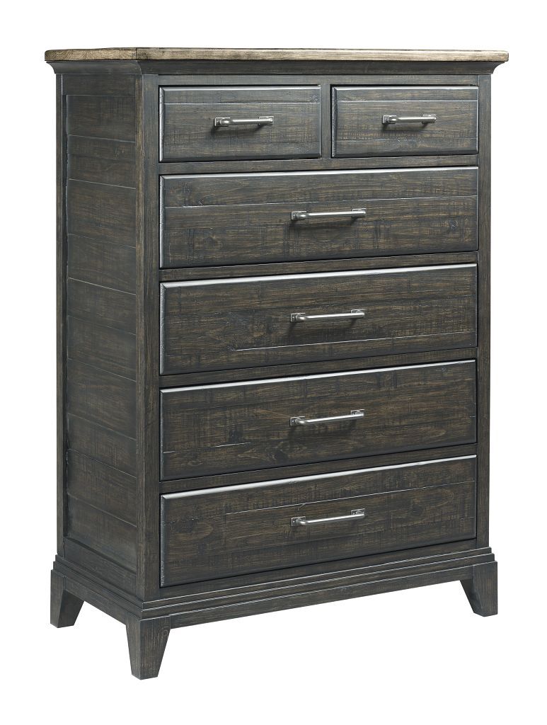 Plank Road Devine Drawer Chest- Charcoal - Chapin Furniture