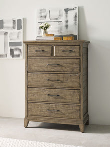 Plank Road Devine Drawer Chest- Stone - Chapin Furniture