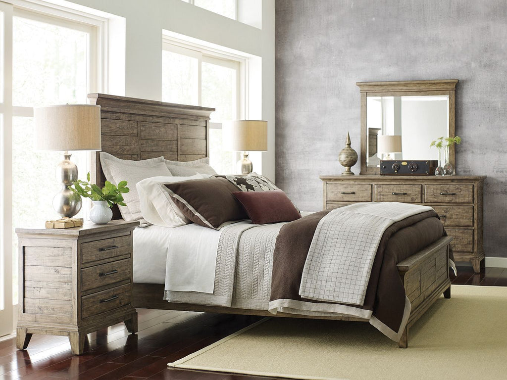 Plank Road Jessup Panel Bed- King - Chapin Furniture