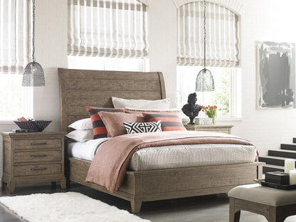 Plank Road Eastburn Sleigh Bed- Queen - Chapin Furniture