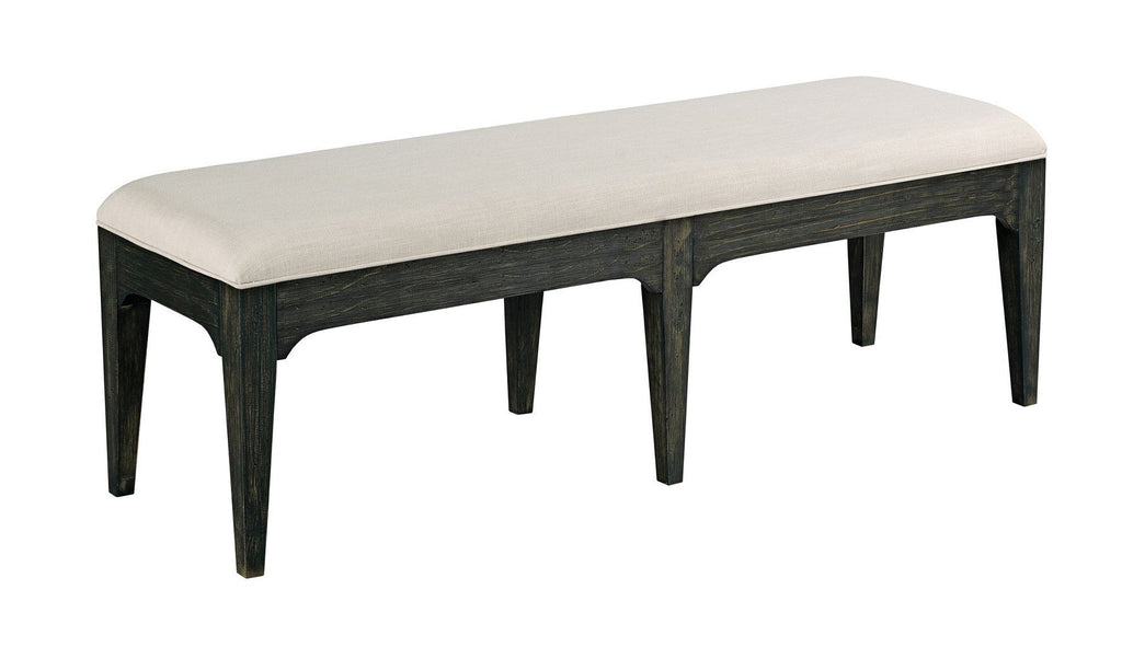 Plank Road Rankin Bench- Charcoal - Chapin Furniture