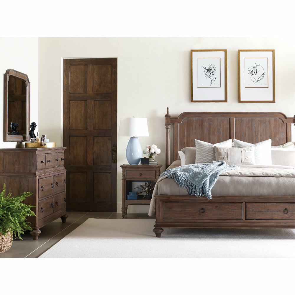 Weatherford Heather Westland Bed - Chapin Furniture