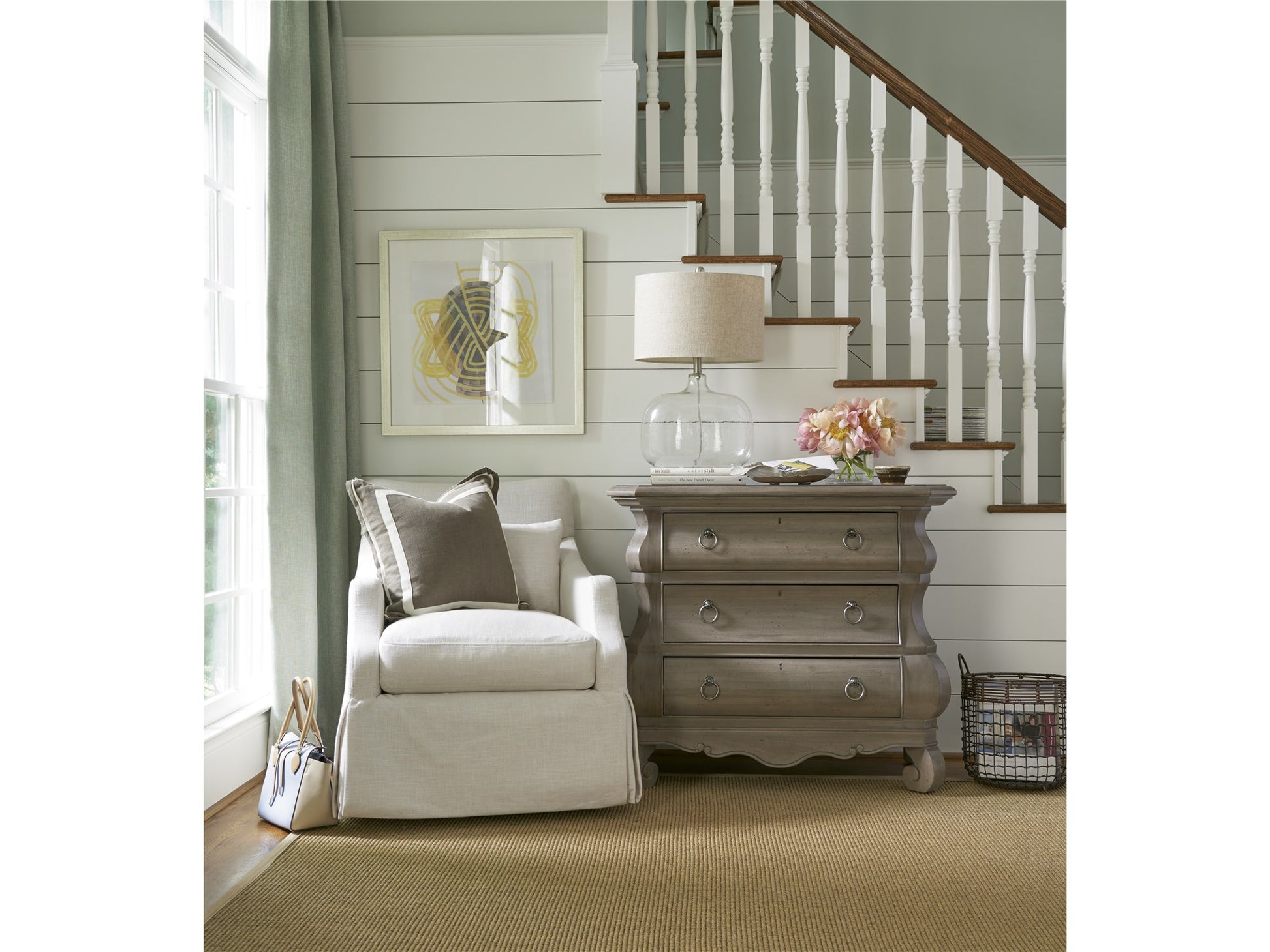 Margaux Accent Chair- Cream - Chapin Furniture