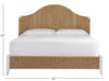 Escape Coastal Living Seabrook King Bed - Chapin Furniture