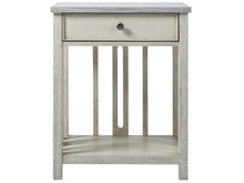 Escape Coastal Living Bedside Table With Stone Top - Chapin Furniture