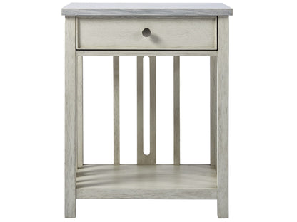 Escape Coastal Living Bedside Table With Stone Top - Chapin Furniture