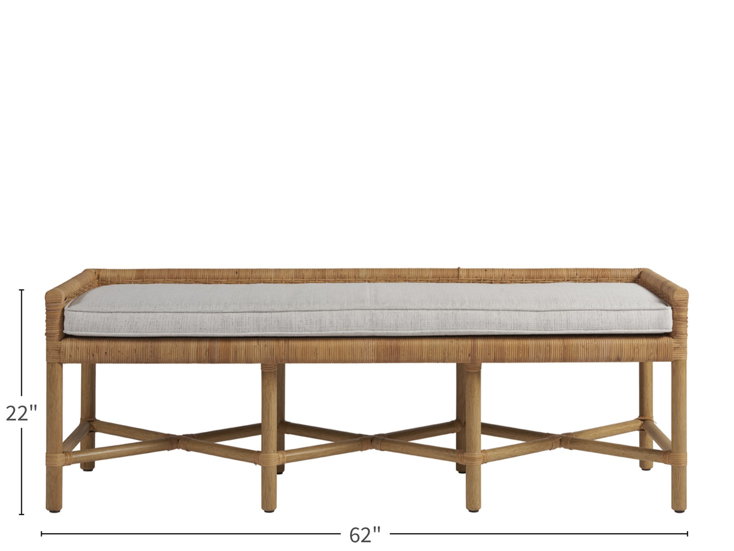 Escape Coastal Living Pull Up Bench - Chapin Furniture