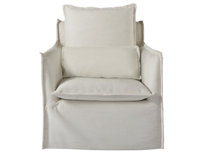 Escape Coastal Living Siesta Key Swivel Chair - Chapin Furniture