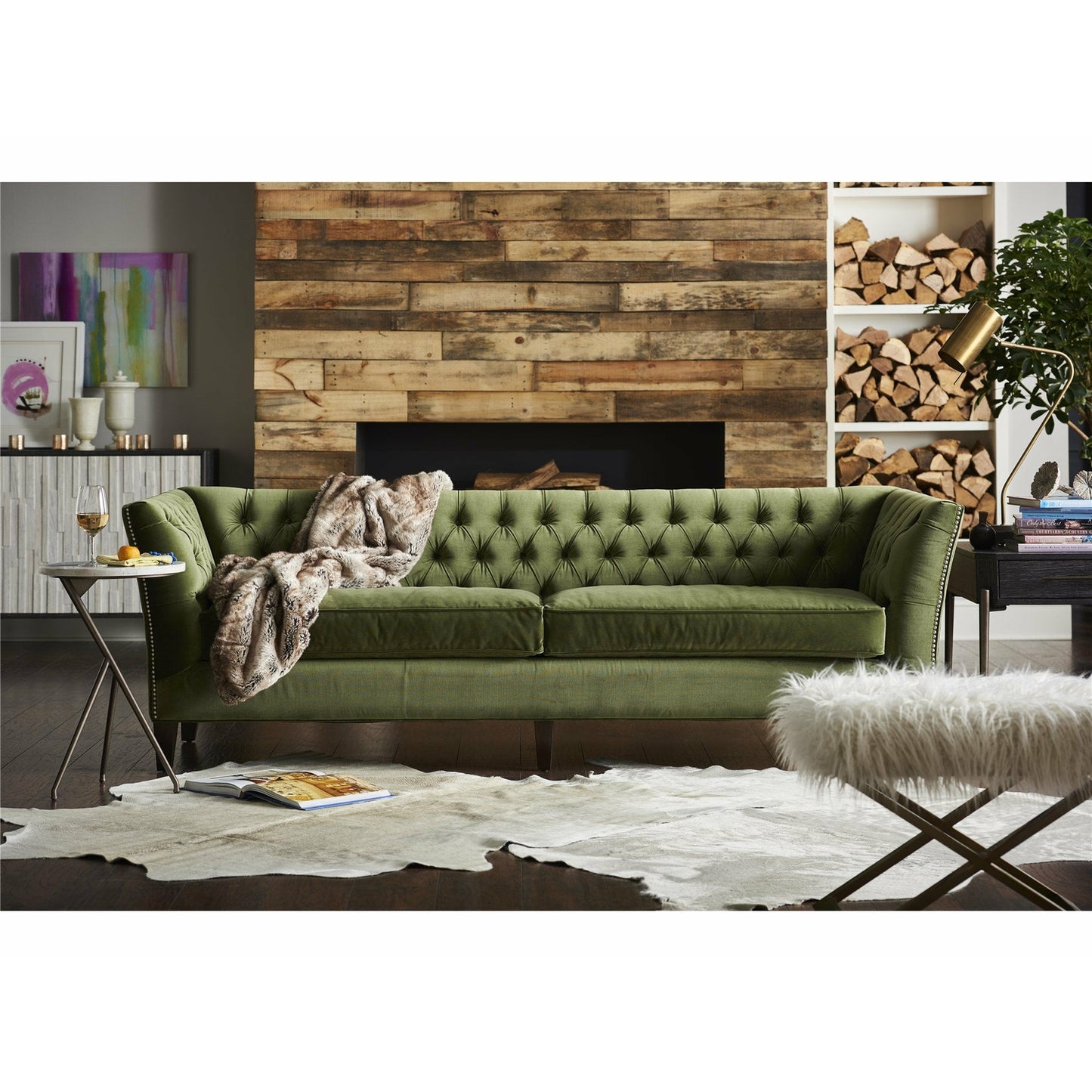 Duncan Emerald Sofa - Chapin Furniture