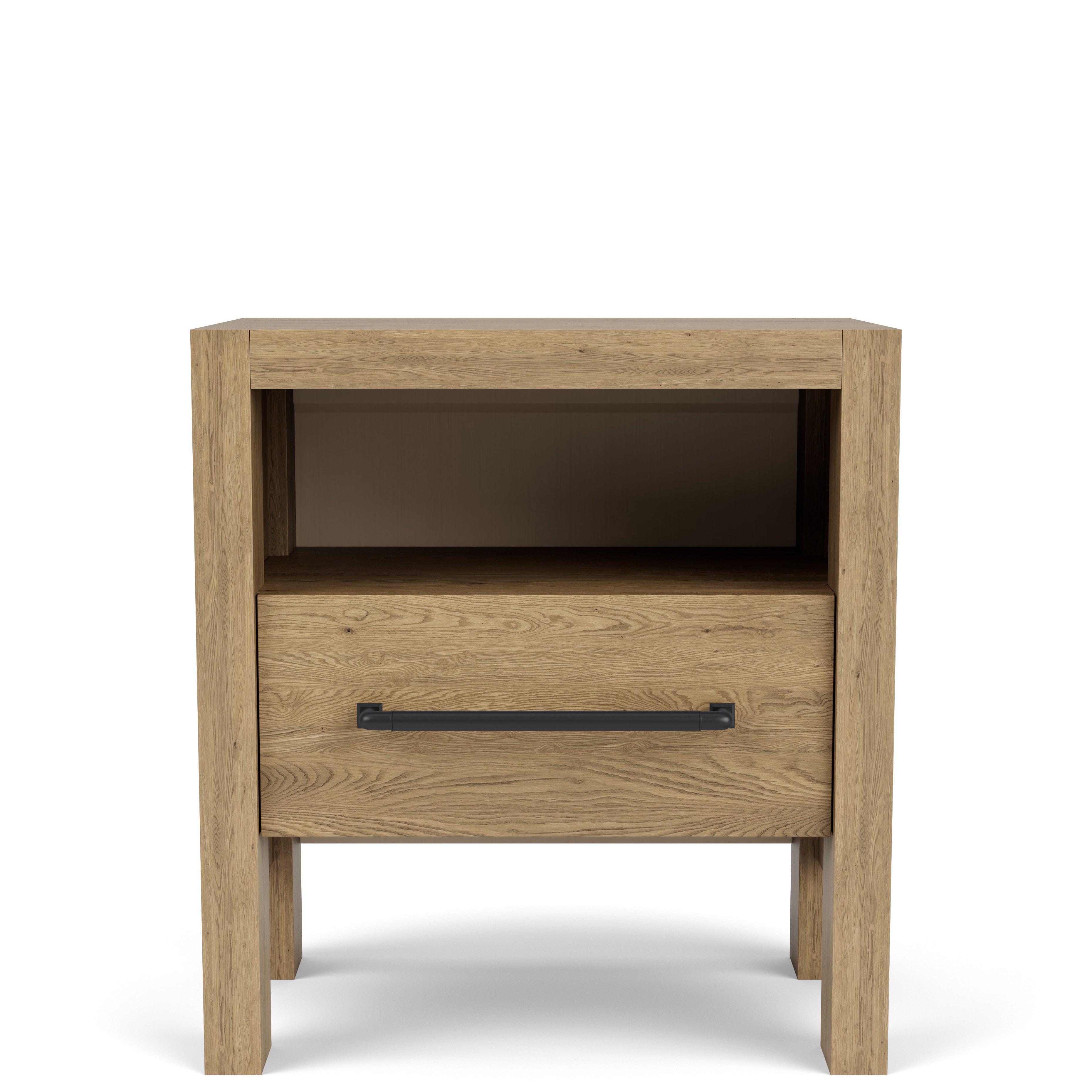 Davie 1 Drawer Nightstand - Thumbnail 2