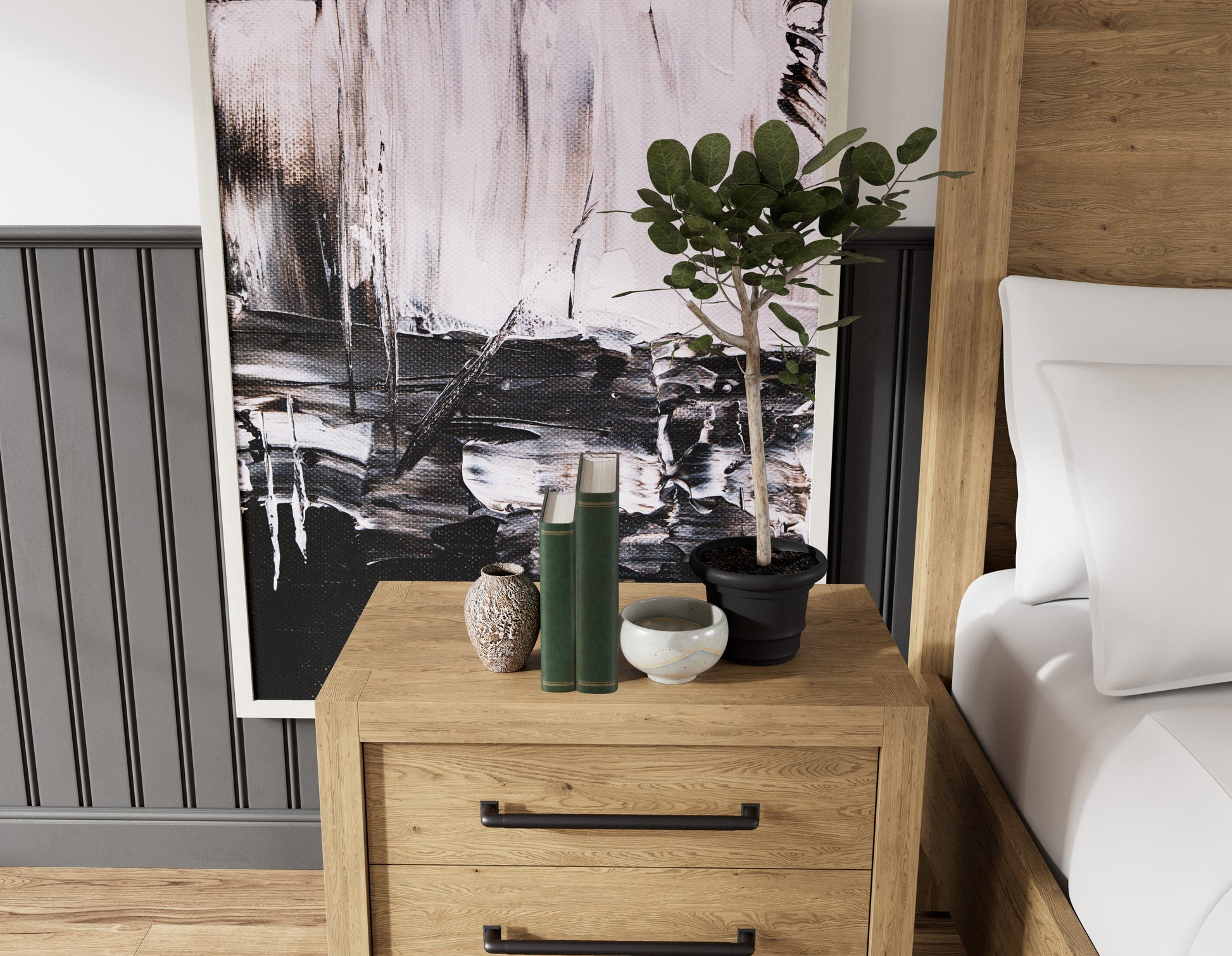 Davie 3 Drawer Nightstand - Chapin Furniture