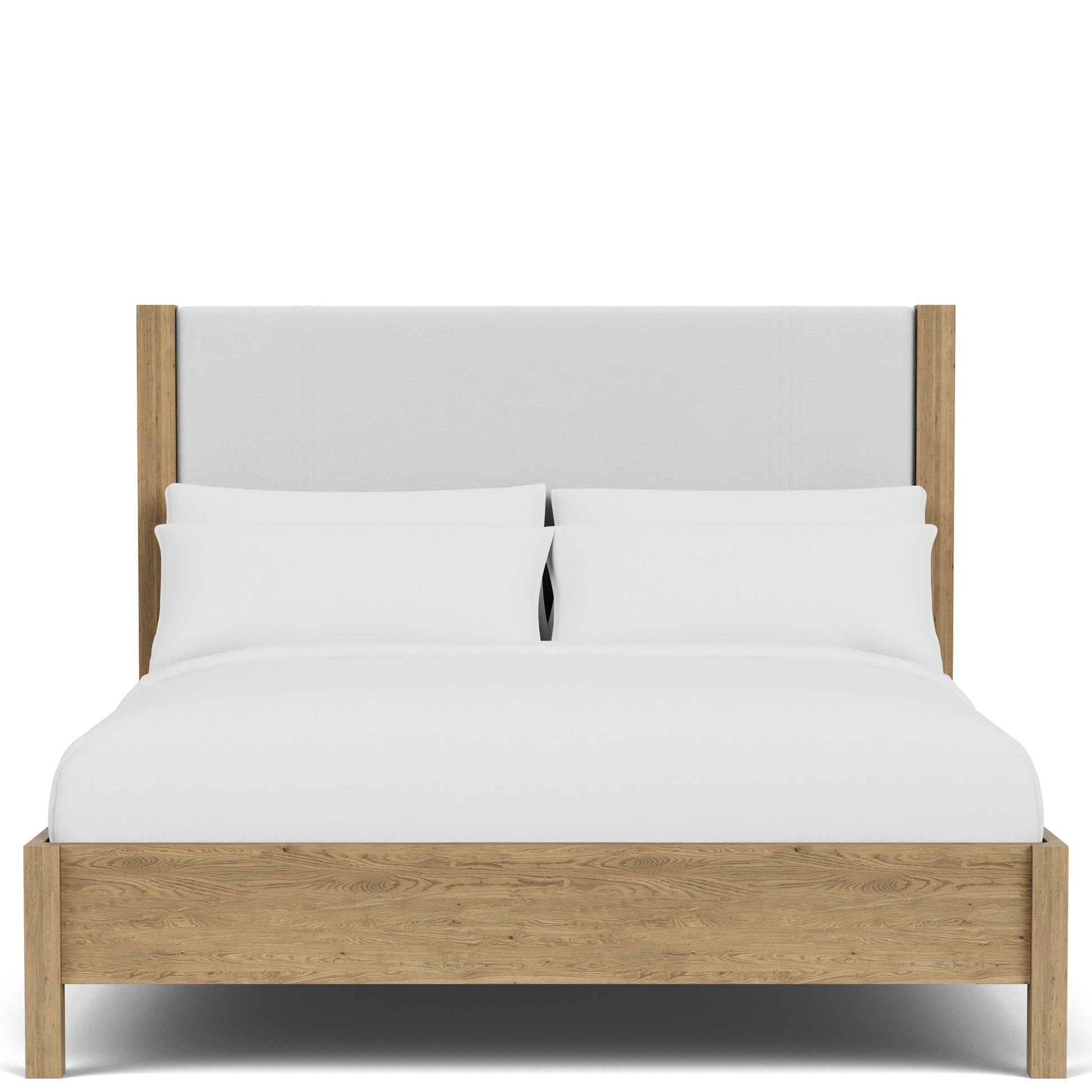 Davie King Upholstered Panel Bed - Chapin Furniture