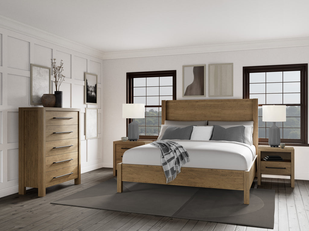 Davie Queen Panel Bed - Chapin Furniture
