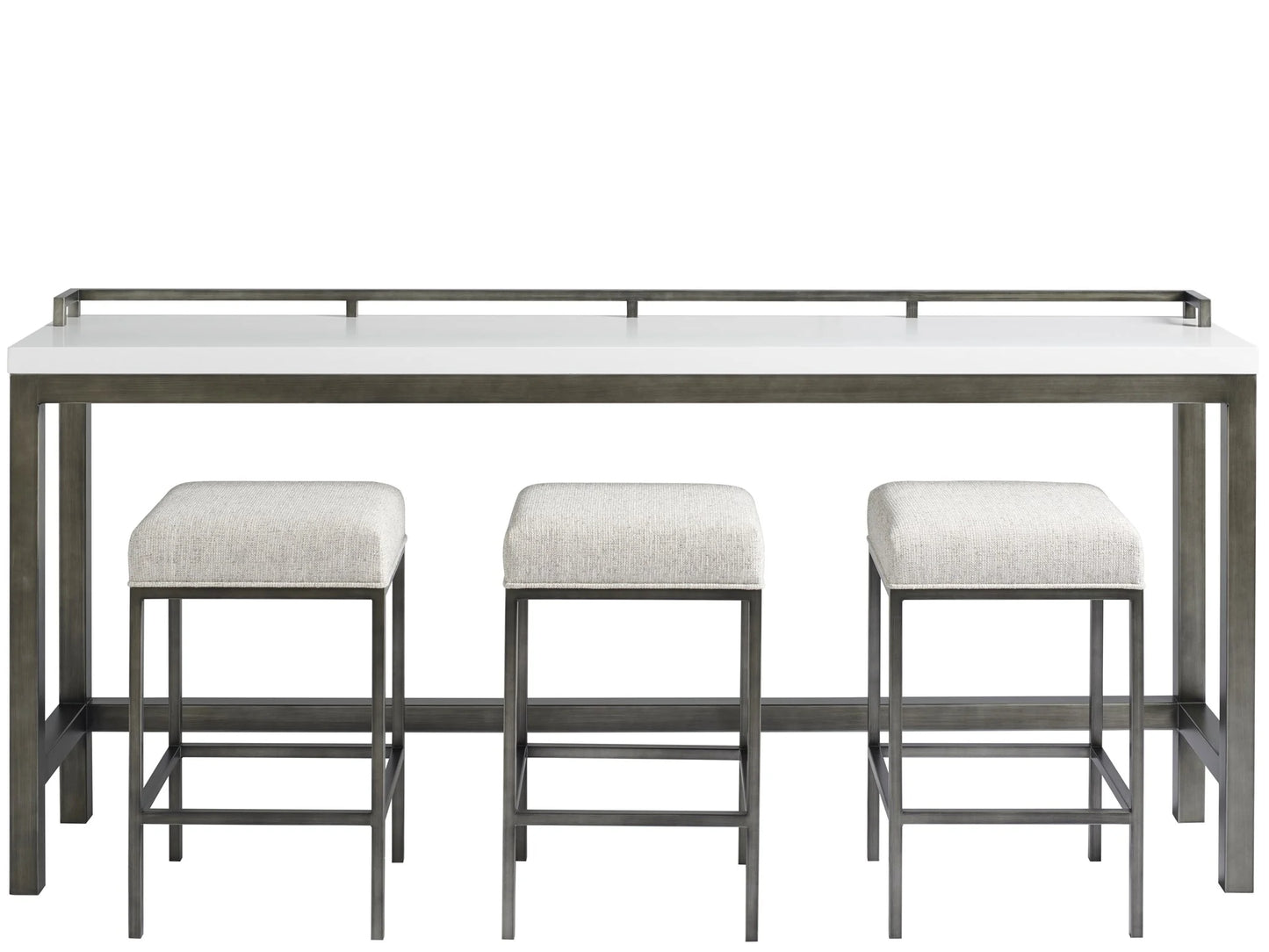 Essence Console Table With 3 Stools - Chapin Furniture