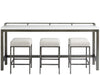 Essence Console Table With 3 Stools - Chapin Furniture