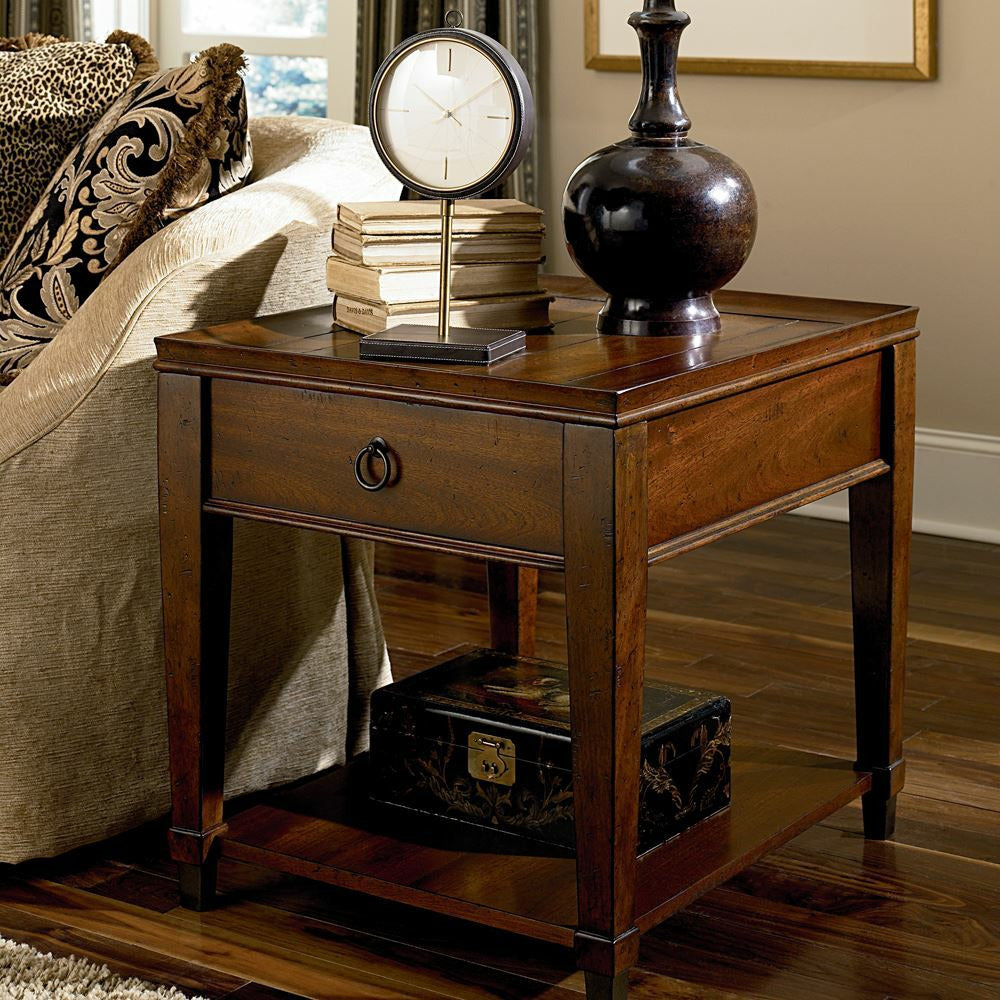 Sunset Valley Rectangular Drawer End Table - Chapin Furniture