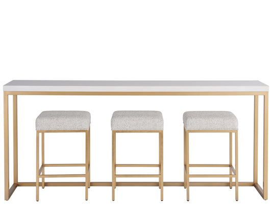 Love Joy Bliss Miranda Kerr Console Table With 3 Stools - Chapin Furniture