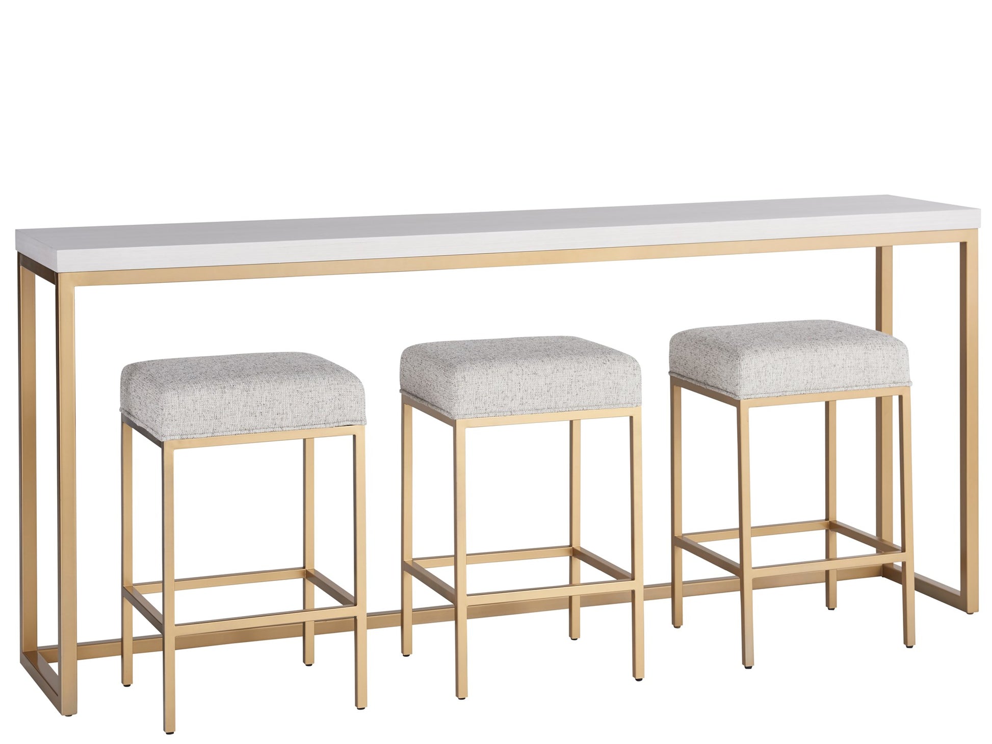Love Joy Bliss Miranda Kerr Console Table With 3 Stools - Chapin Furniture