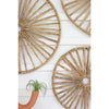 Set of 3 Spoked Seagrass Wall Art - Chapin Furniture