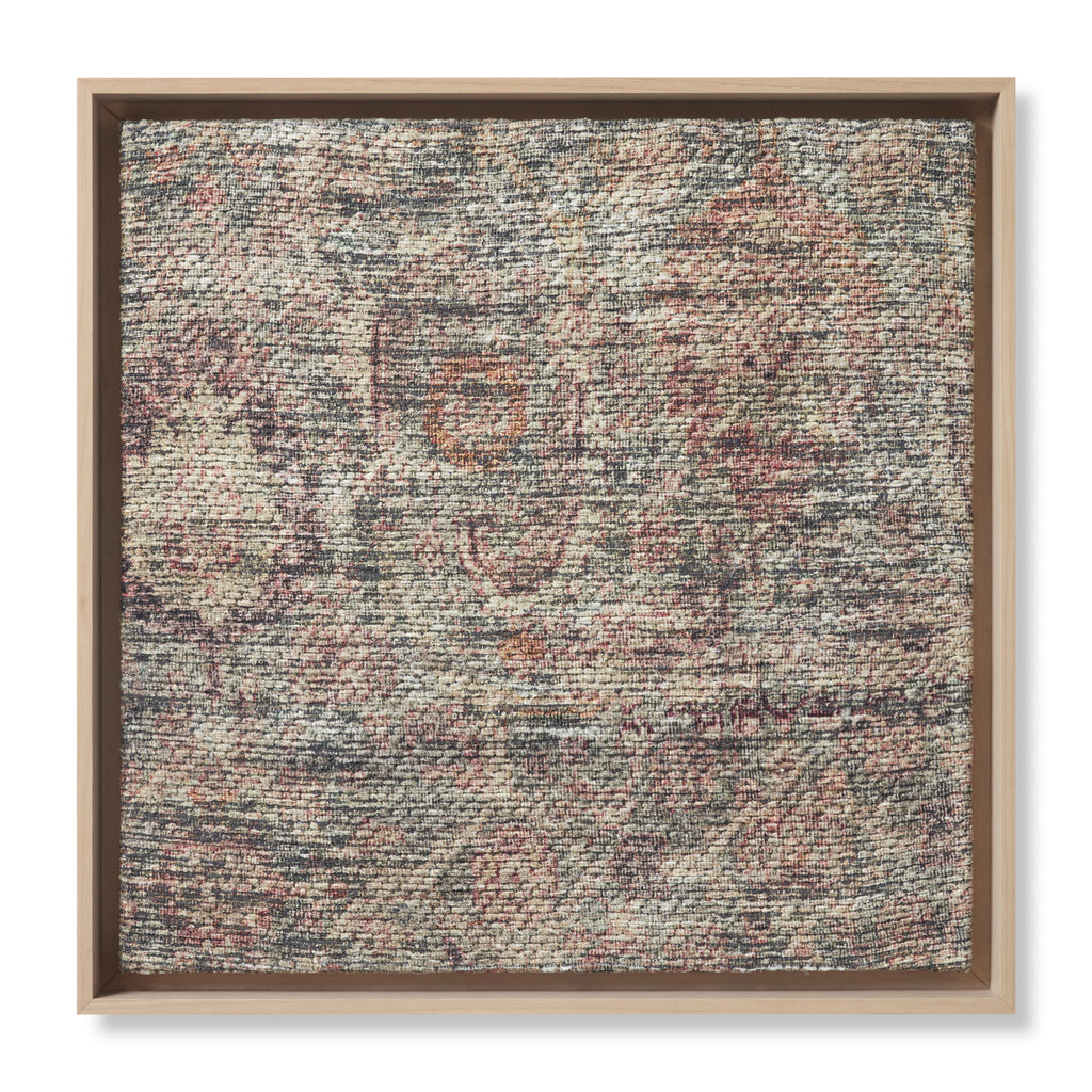 Amber Lewis x Loloi Palermo Rust / Multi 2'-2" X 2'-2" Wall Art - Chapin Furniture