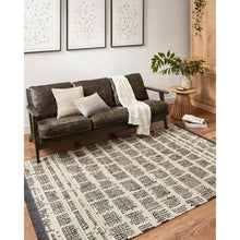 Chris Loves Julia Alice Cream/Charcoal Rug - Chapin Furniture