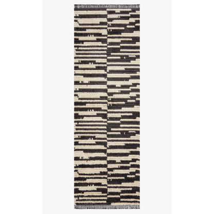 Chris Loves Julia Alice Cream/Charcoal Rug - Chapin Furniture