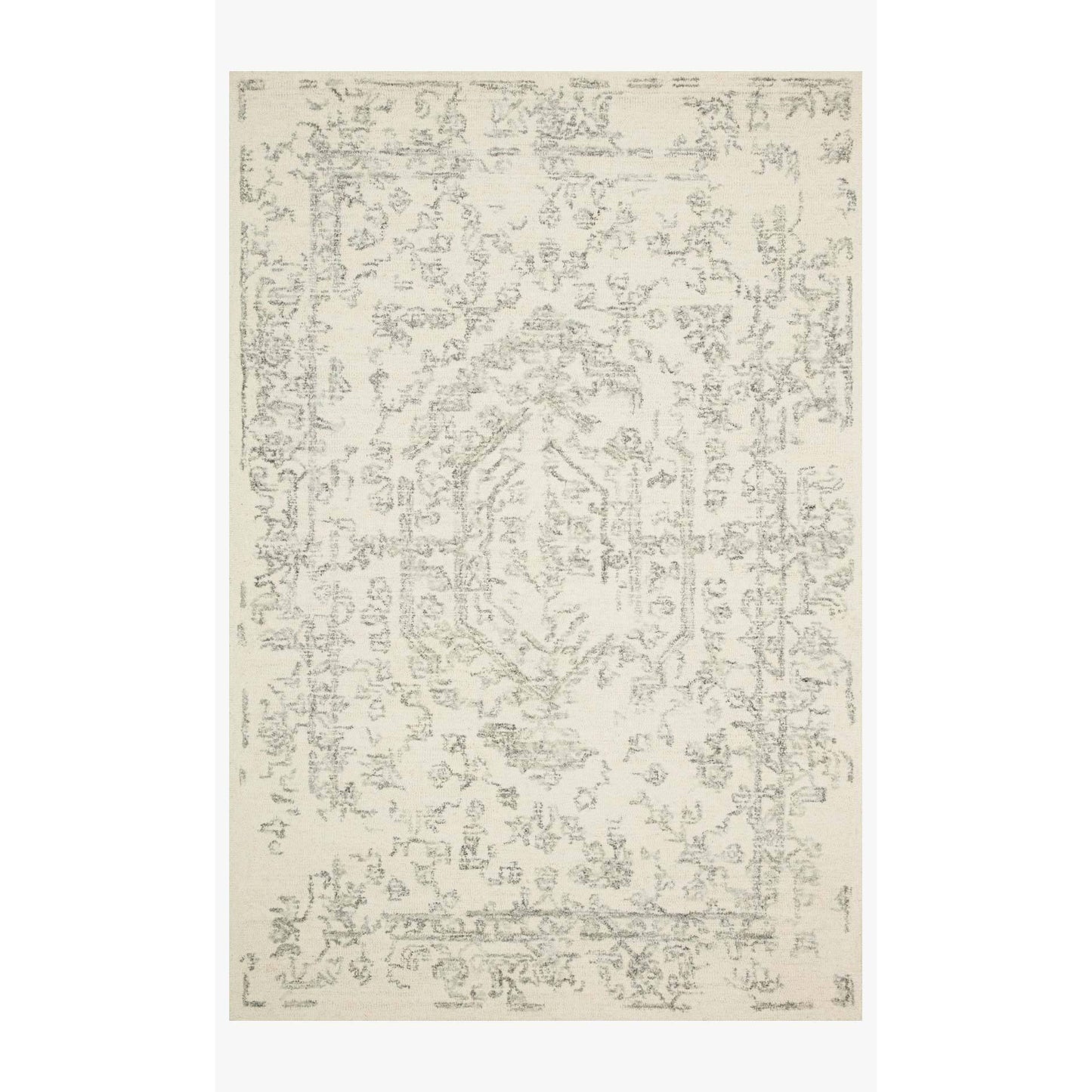 Magnolia Home Annie White/Grey Rug - Chapin Furniture