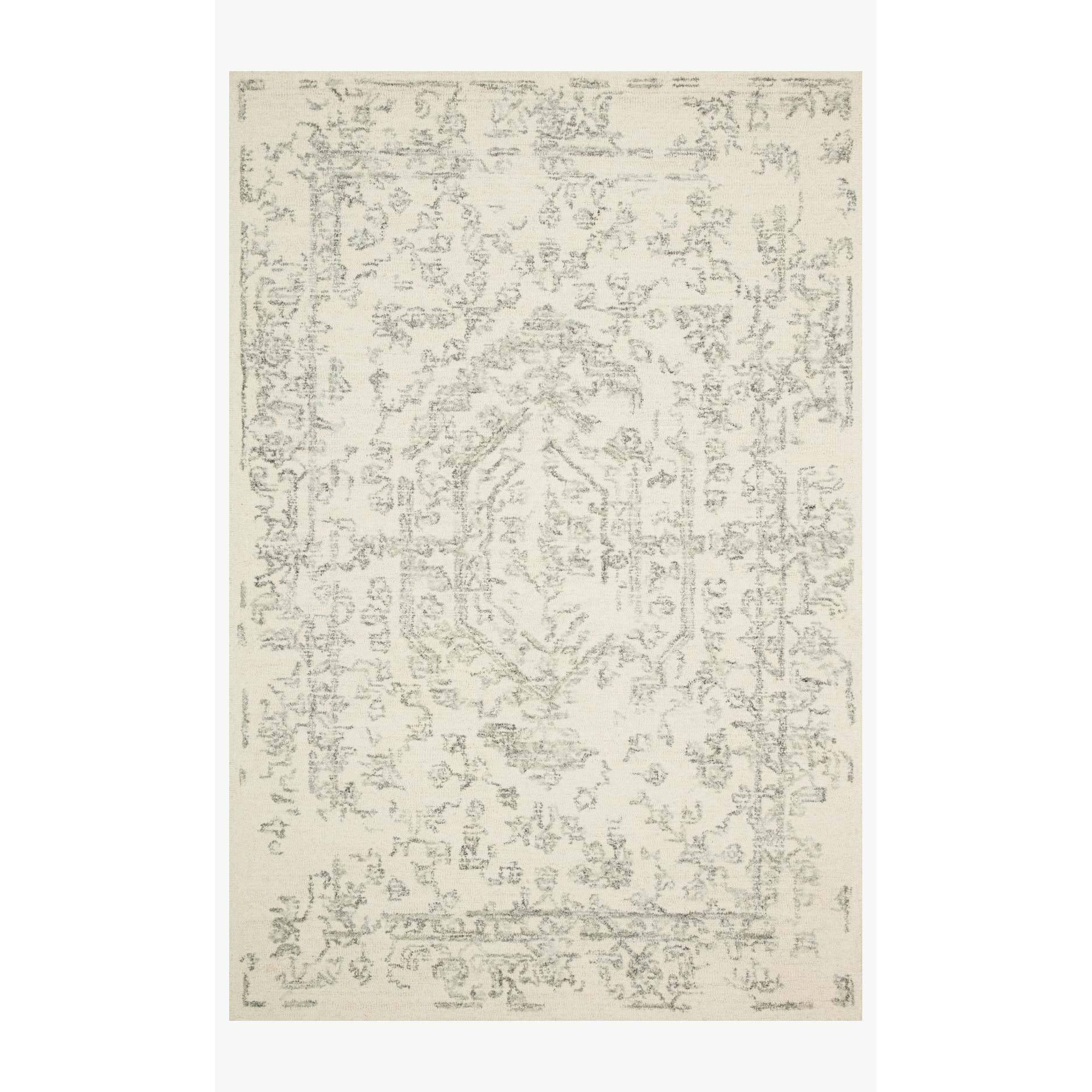 Magnolia Home Annie White/Grey Rug - Chapin Furniture