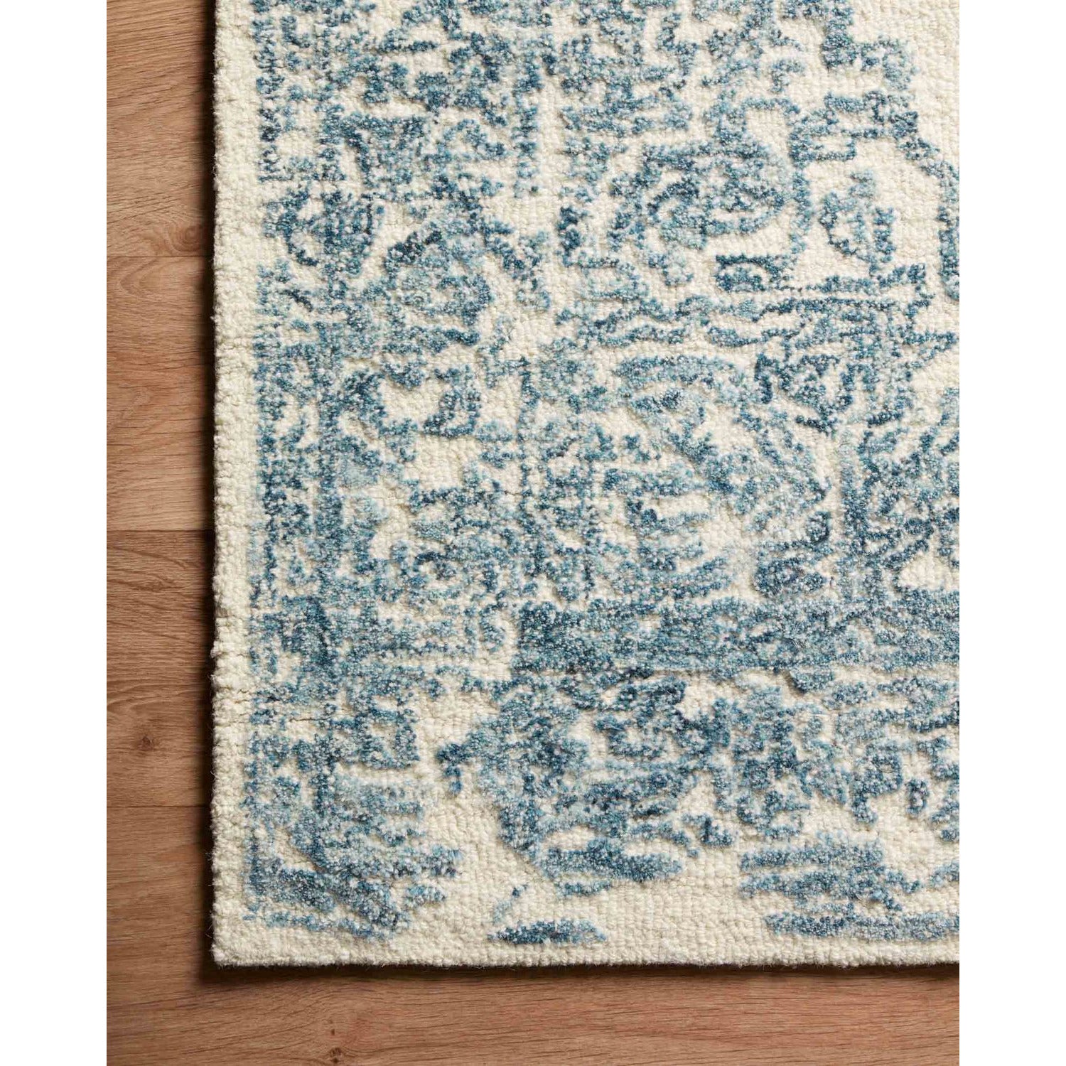 Magnolia Home Annie White/Blue Rug - Chapin Furniture