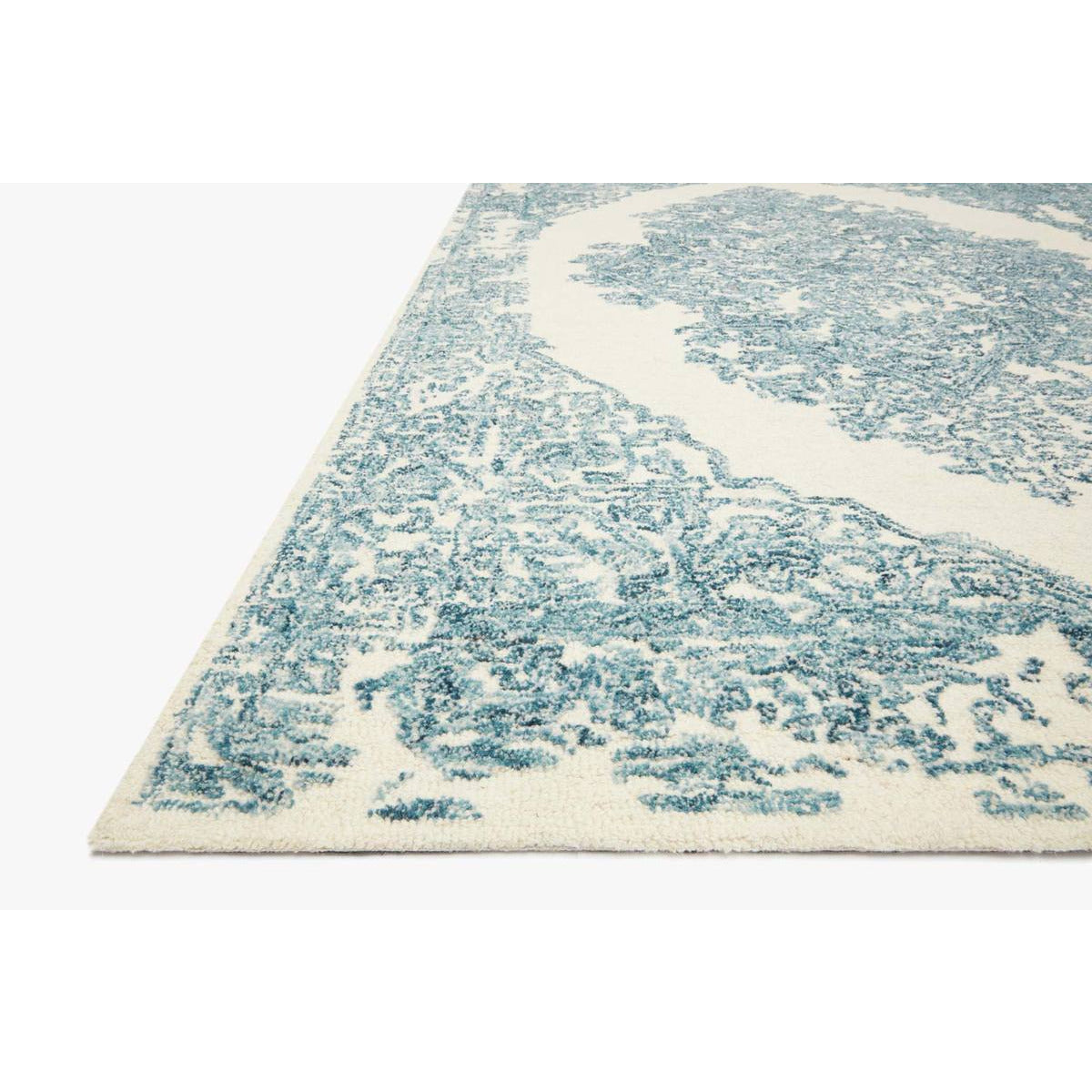 Magnolia Home Annie White/Blue Rug - Chapin Furniture