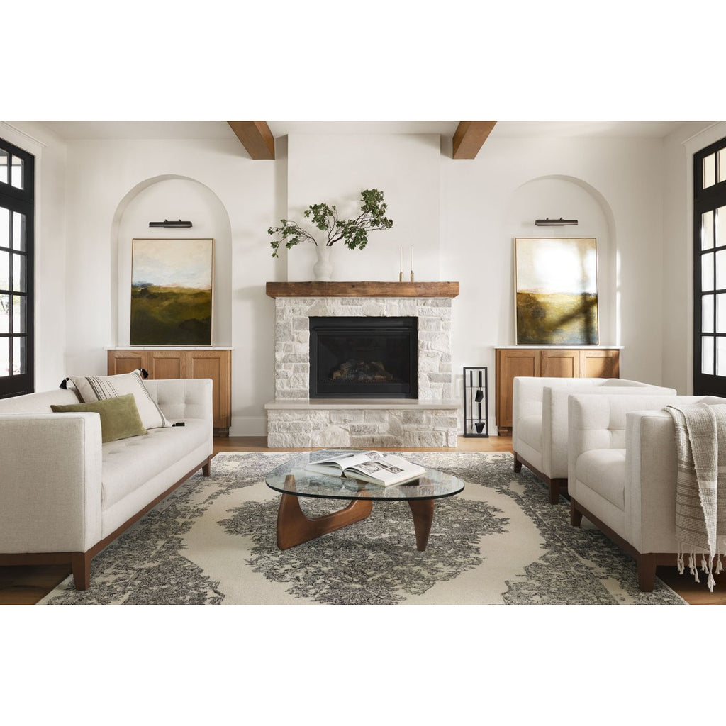 Magnolia Home Annie White/Black Rug - Chapin Furniture