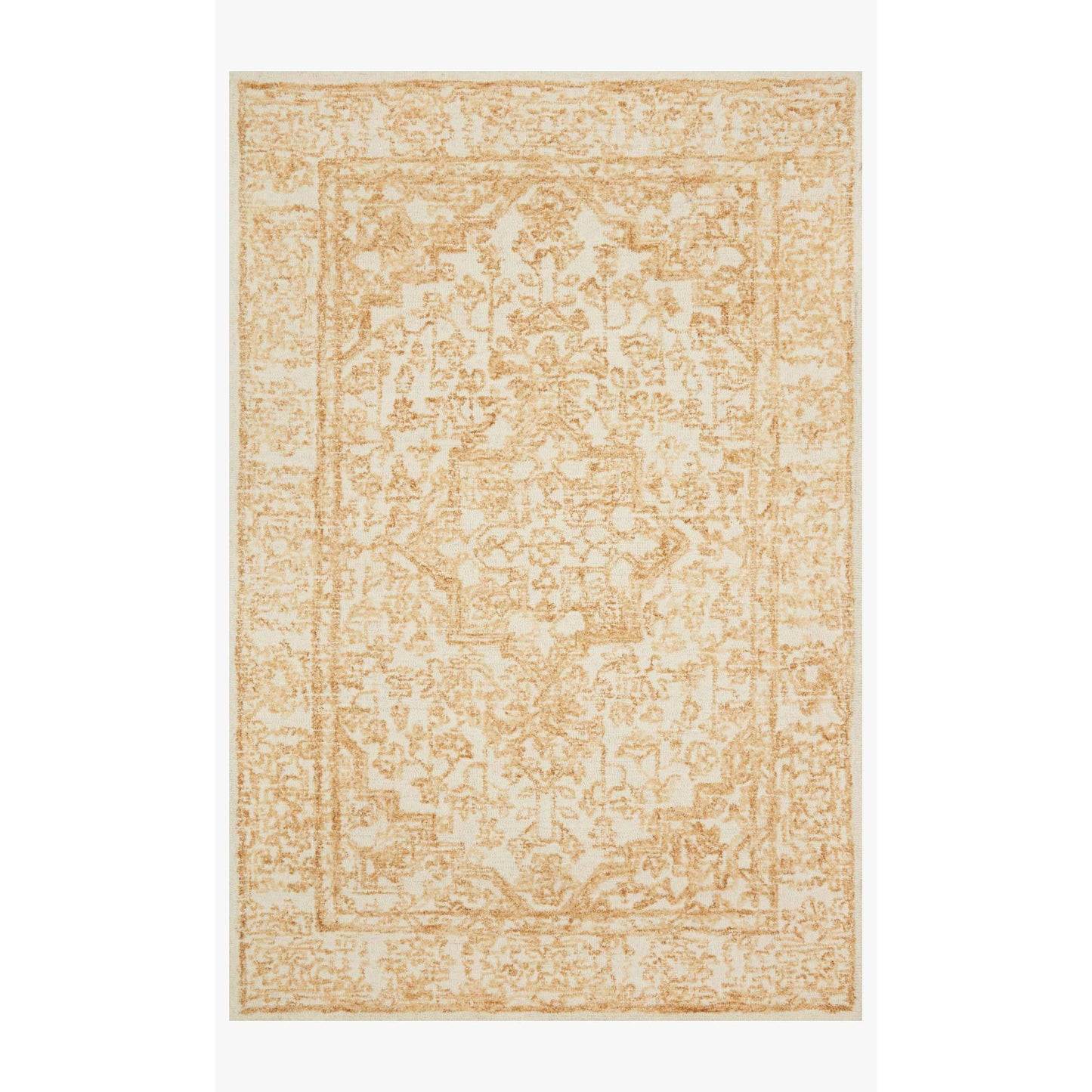 Magnolia Home Annie White/Gold Rug - Chapin Furniture