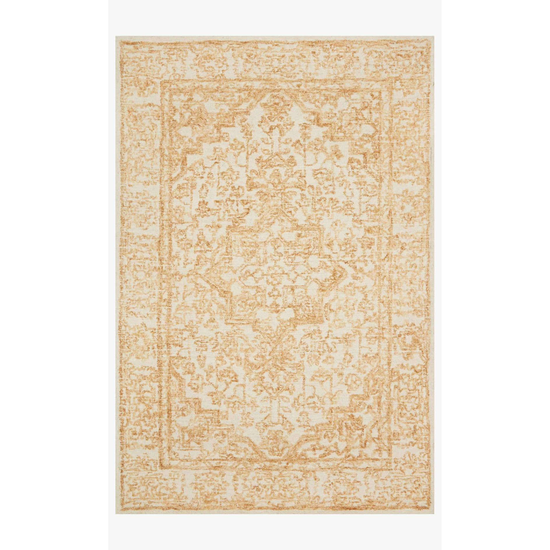 Magnolia Home Annie White/Gold Rug - Chapin Furniture