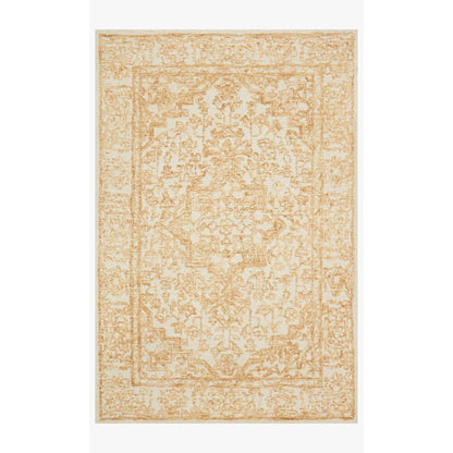 Magnolia Home Annie White/Gold Rug - Chapin Furniture