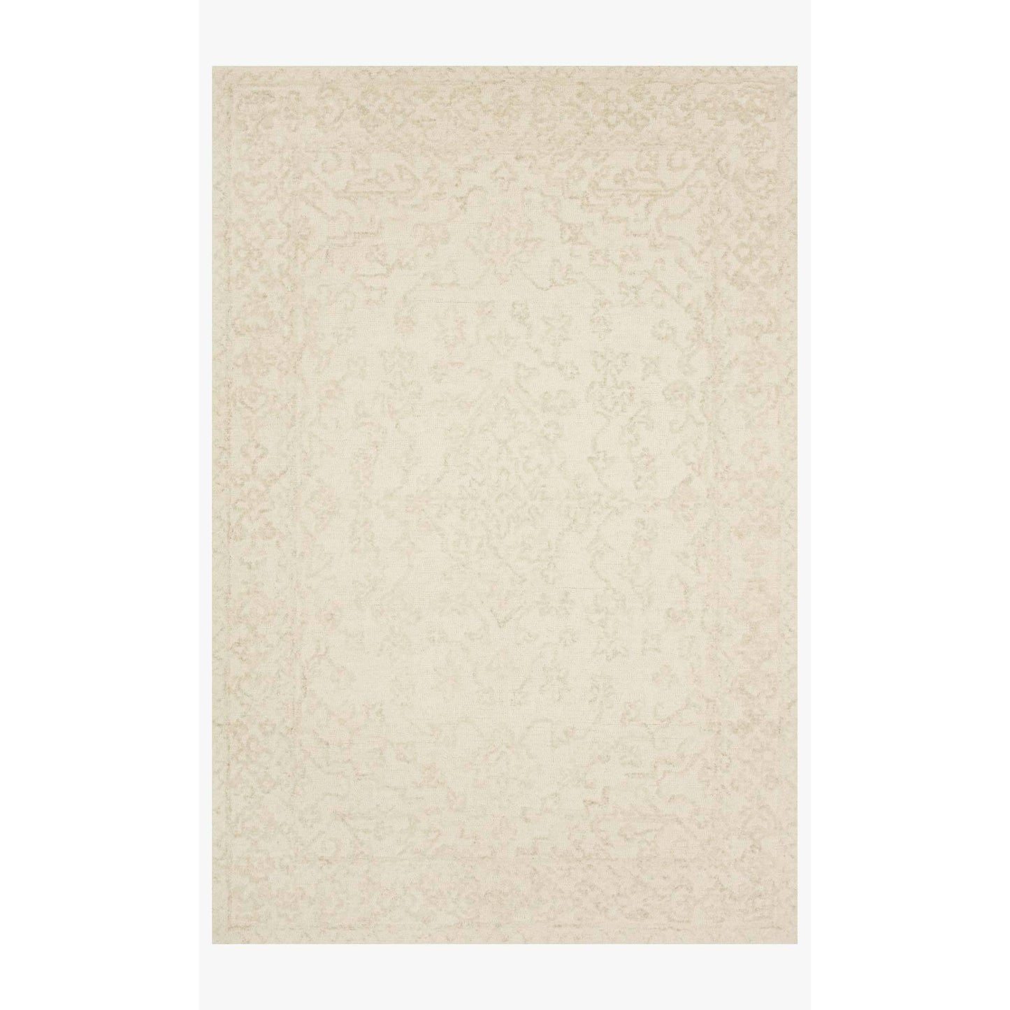 Magnolia Home Annie White/Light Grey Rug - Chapin Furniture