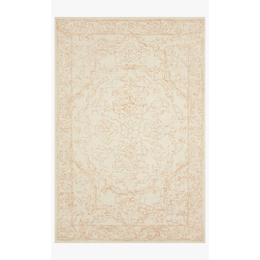 Magnolia Home Annie White/Pink Rug - Chapin Furniture